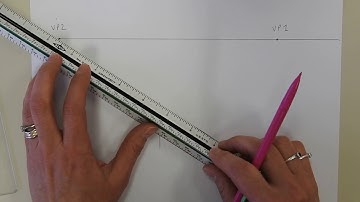 Drawing a cube in two point perspective