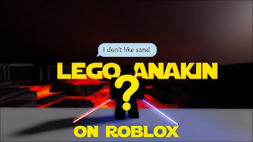 HOW TO: Make LEGO ANAKIN SKYWALKER in ROBLOX
