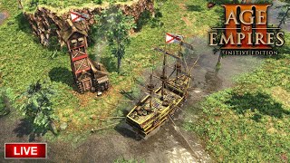 Age of Empires III: Definitive Edition LIVE 🔴 | Competitive RTS Multiplayer Gameplay