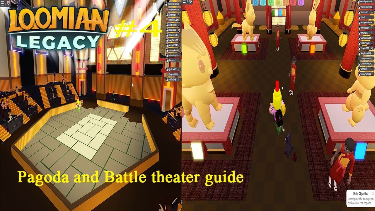 Loomian Legacy 4 Pagoda Puzzle And Battle Theater 2 Guide