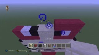 Minecraft Tutorial: How to Make Deadpool statue from xMen