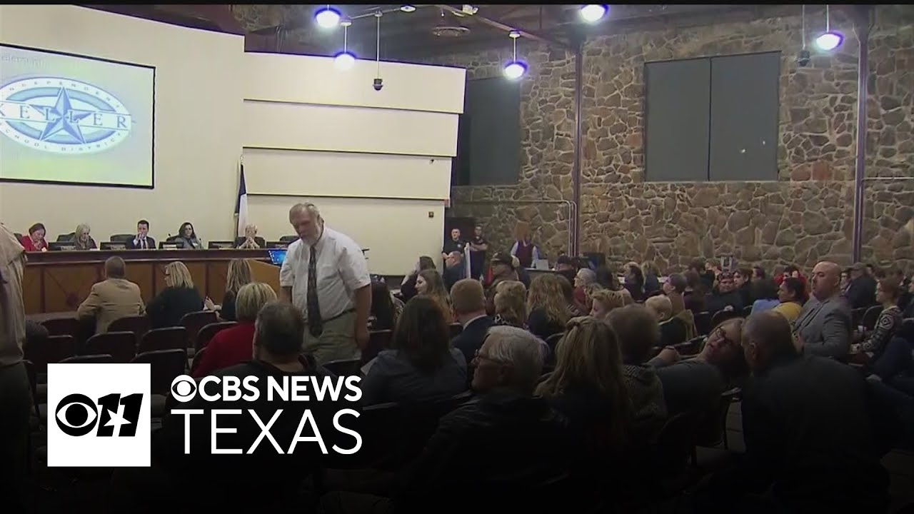 Keller ISD board to discuss controversial district split proposal - YouTube