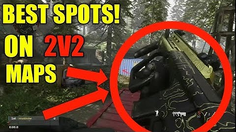 *BEST* SPOTS ON 2V2 MAPS!!! ///MODERN WARFARE
