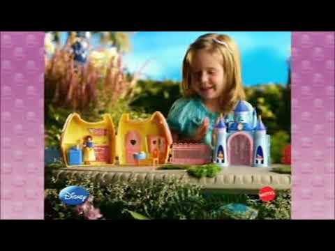 La Bella y la Bestia muñecas y Miniprincesas Disney Megacastillo y tiendas (2010)