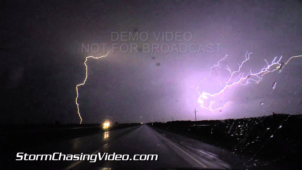 5/29/2014 Minot, ND Lightning and Gustnado