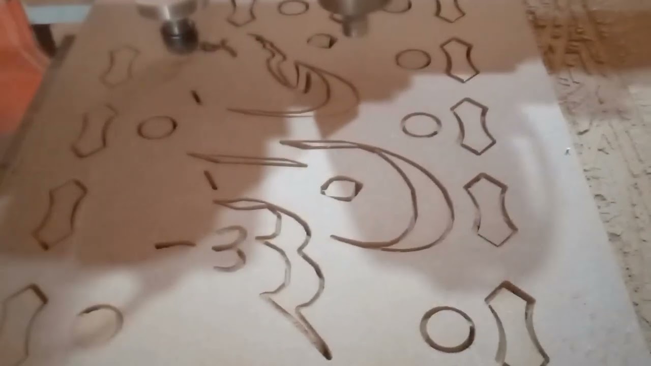 The most amazing smart wooden jali Design with CNC Router Machine jali Design full video