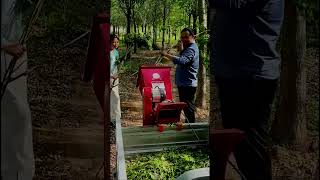 Truck-Mounted Branch Shredder in Action #WoodChipper #ToolGric #shorts