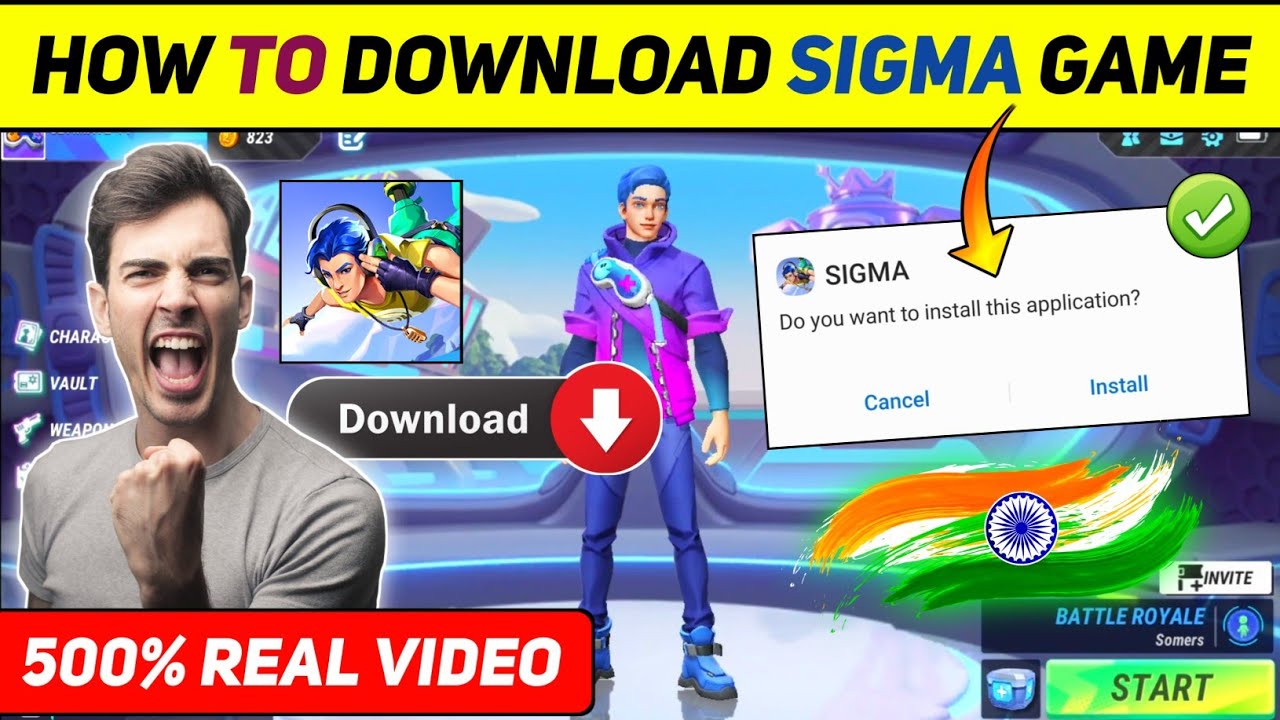 Sigma Battle Royale apk लेटेस्ट वर्जन ऐसे करें डाउनलोड, यहां जानें सभी  डिटेल्स