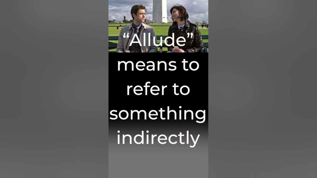 Elude Vs Allude Elude And Allude Difference Vocabulary YouTube elude-vs-allude-elude-and-allude-difference-vocabulary-youtube