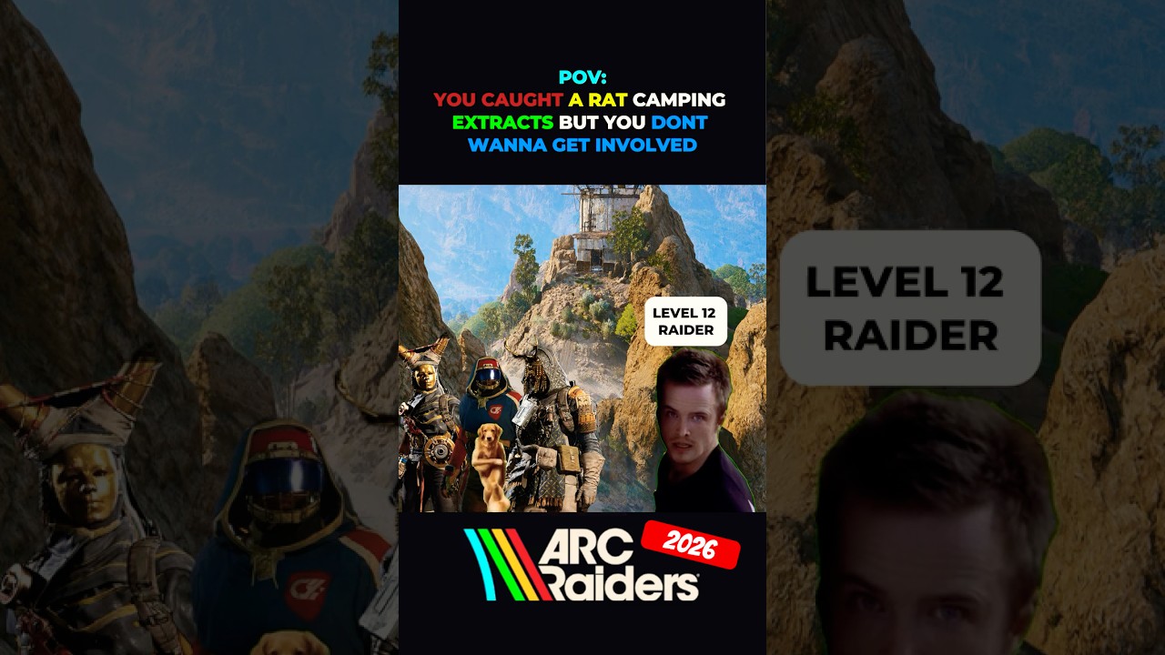 Players in Arc Raiders be like  