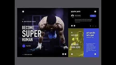 Health & Fitness Website Site Development using Flutter | #Flutter #website