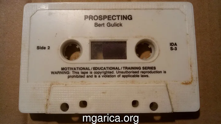 Prospecting 2 - Bert Gulick - 1980s multi level ma...