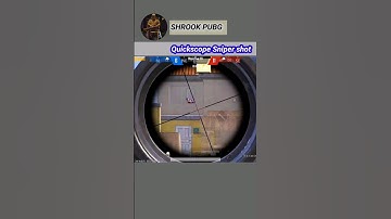 Sniper quick scope | AWM shot #shorts #pubgmobile #sniper