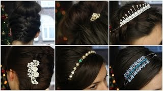 5 Updo Ideas With Hair Jewelry