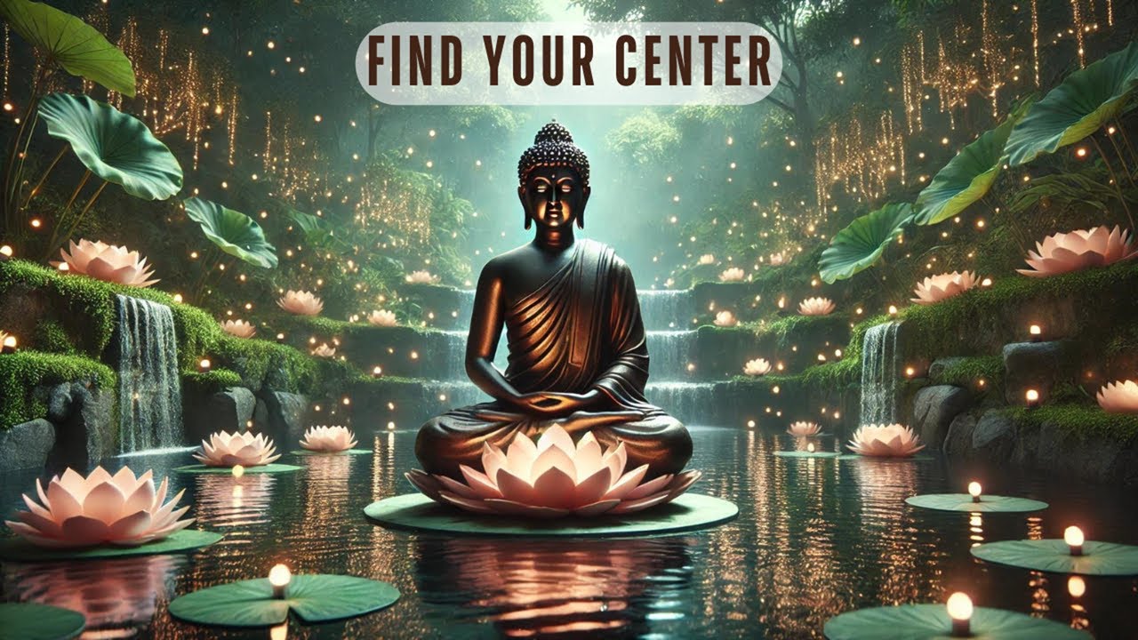 Relaxing Deep Healing Zen Music & Waterfall Sounds for Meditation ...