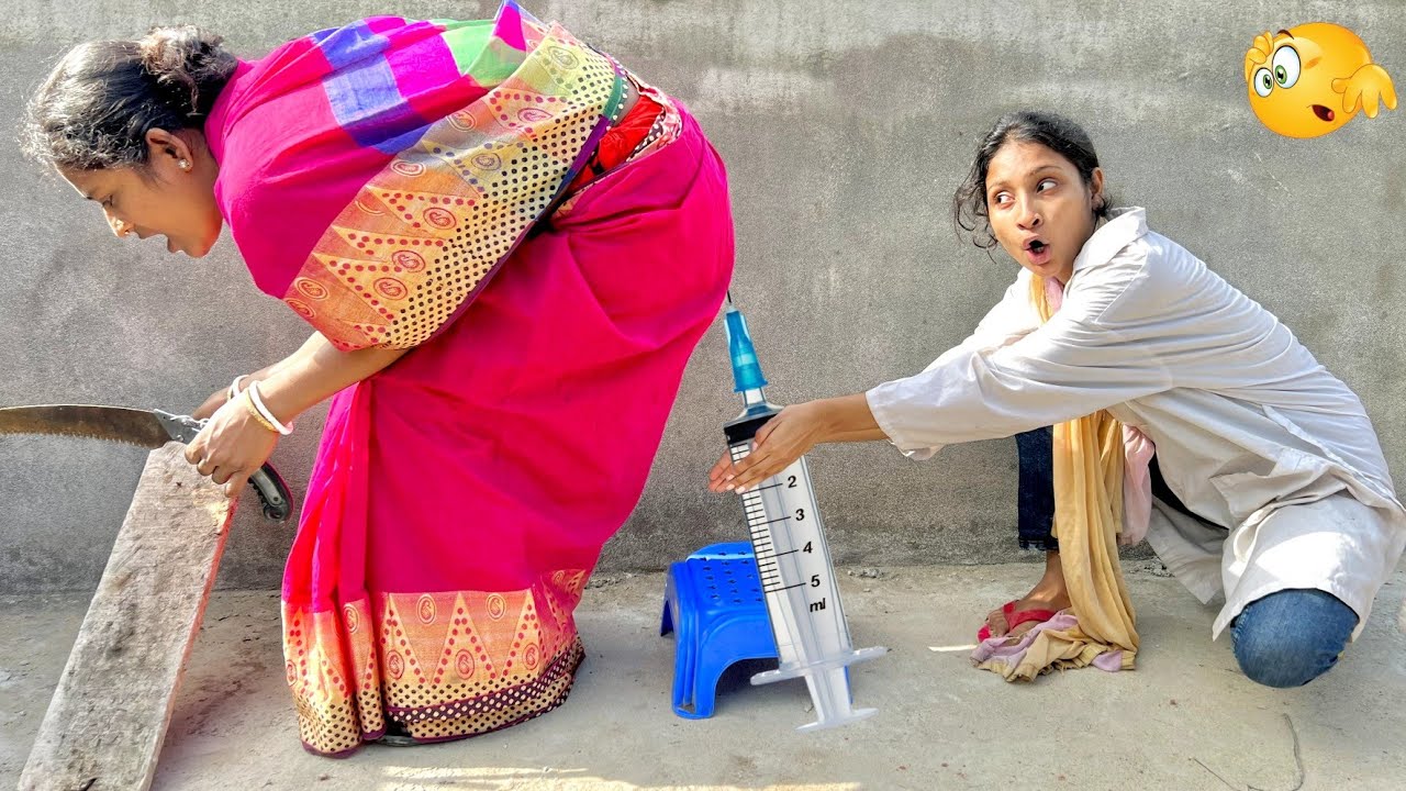 Injection Comedy Video 2022 Must Watch Family Funny Video _Try To Not Laugh Episode-50 By@cdmama2