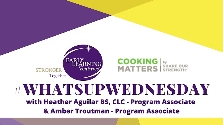 #WhatsUpWednesda...  with Heather Aguilar and Ambe...