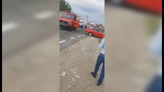 Accident Pe Bulevardul Lucian Blaga Din Municipiul Satu Mare