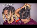 Easy Dreadlocks Styles For School - BEGINNERS LEVEL