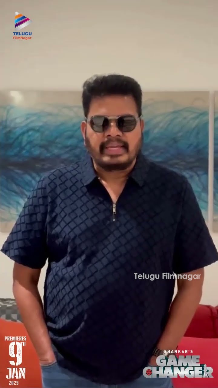 Director #Shankar About Massive Pre Release Event Of #GameChanger ?| #RamCharan | #KiaraAdvani | TFN