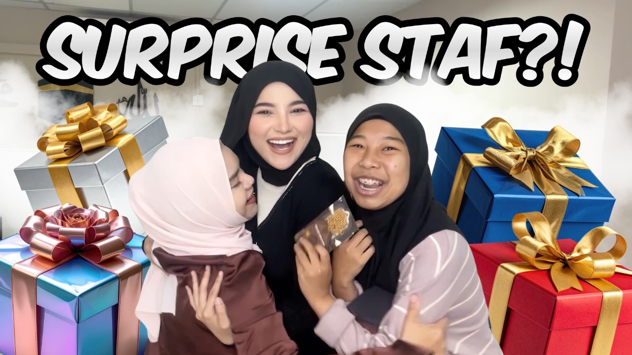 RM1000+ UNTUK STAFF JR FAMILY‼️THANK YOU AUNTY & SYAFIQAH‼️