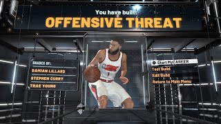 BEST GUARD BUILD NBA 2K22! *MUST WATCH* BEST OFFENSIVE THREAT BUILD NBA 2K22 CURRENT GEN!