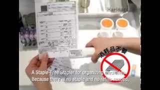 Harinacs Staple-LESS Stapler from KOKUYO® Japan