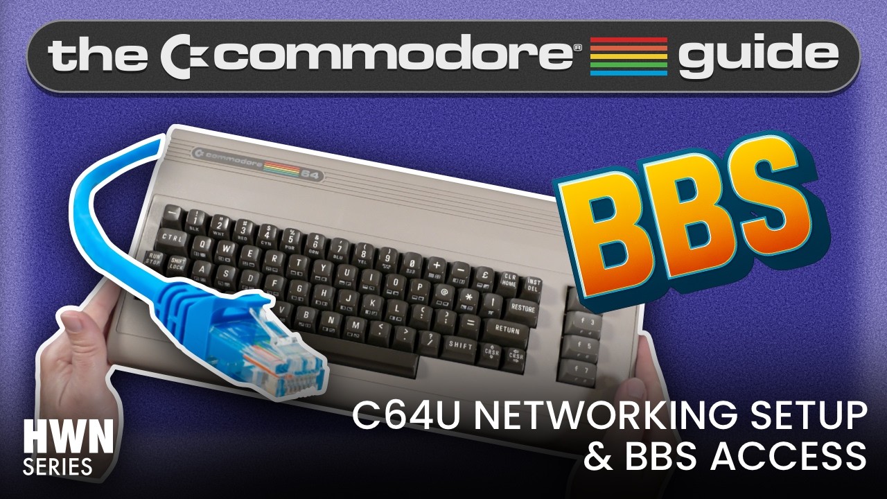 Сетевое оборудование и BBS для Commodore 64U