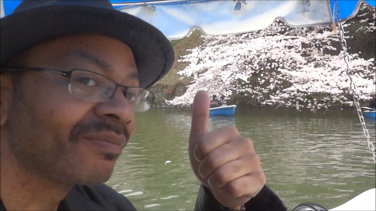 Chidoriga-Fuchi Park Sakura Cherry Blossoms Boat Ride 2017 Tokyo