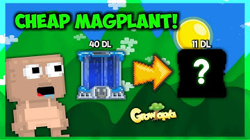 HOW I USED 2 MAGPLANT WITH 11DLS ?? *UT GAIA* - Growtopia