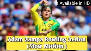 Adam Zampa Bowling Action In Slow Motion || Bowling Action Part - 14 || screenshot 3