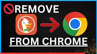How to Remove DuckDuckGo from Google Chrome | Change Default Search Engine