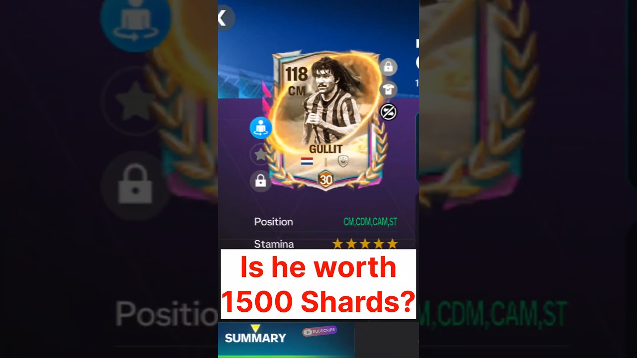 113 Rudd Gullit Review 🔥