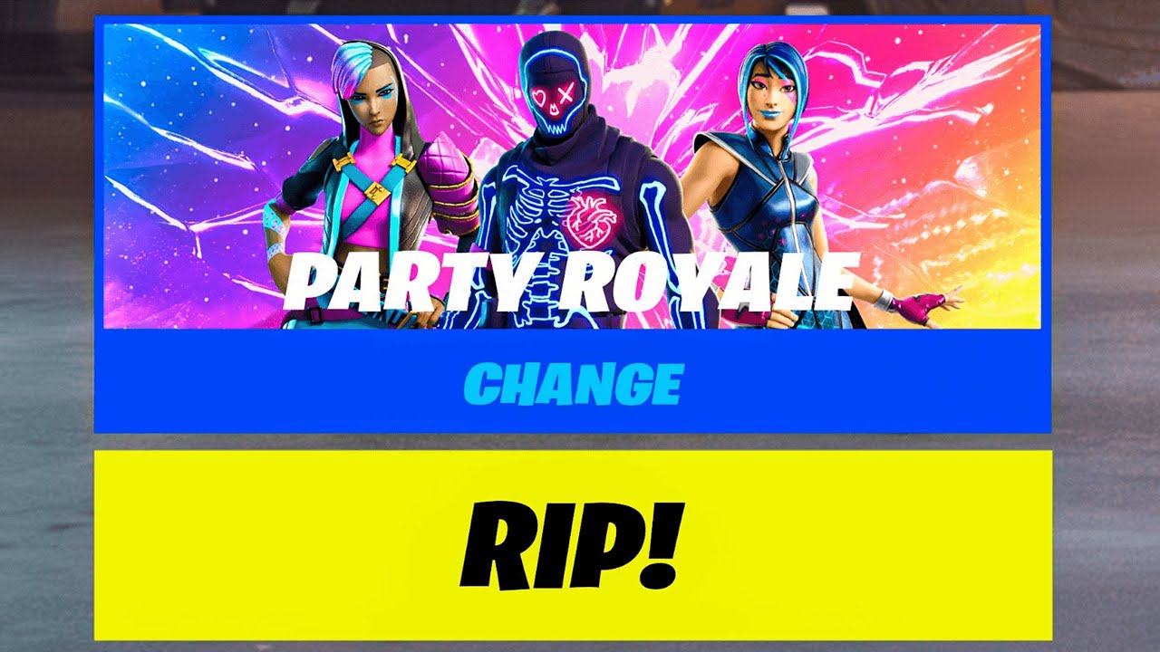 Goodbye Party Royale... 😭 YouTube