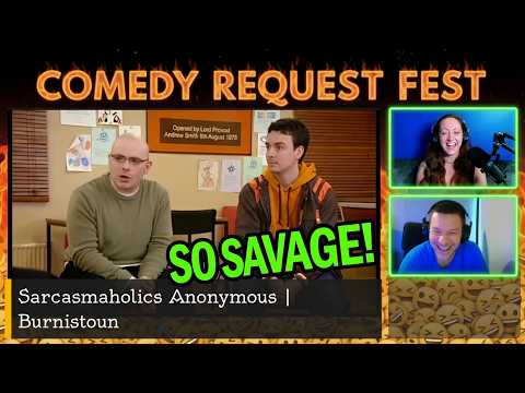 NOOOOO!  Sarcasmaholics Anonymous | Burnistoun [REACTION]