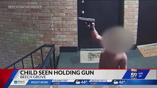 ‘Disturbing’: Beech Grove police release video of child playing with loaded gun