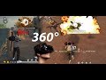 [Jhonstru] Free Fire Highlights 360°  شاهد لقطات جلد تعدت الإبداع |