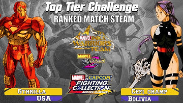 MVC Fighting Collection: Steam Ranked Match MVC2: Gthrillah vs Cefi_champ:. 25.10.25 GREAT GAMES 🔥🔥🔥