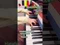 【ヘタリア】はたふってパレード(オランダ&ベルギー) / Hatafutte Parade (Netherlands & Belgium Cover) 🇳🇱🇧🇪 #shorts #piano
