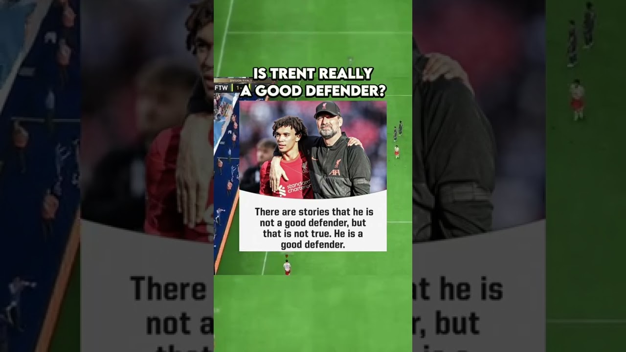 IS TRENT REALLY A BAD DEFENDER?