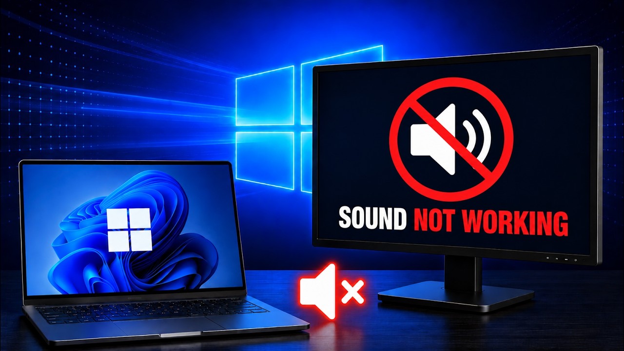 Sound Not Working? Fix Windows Audio Fast for Windows 10 & 11! - YouTube