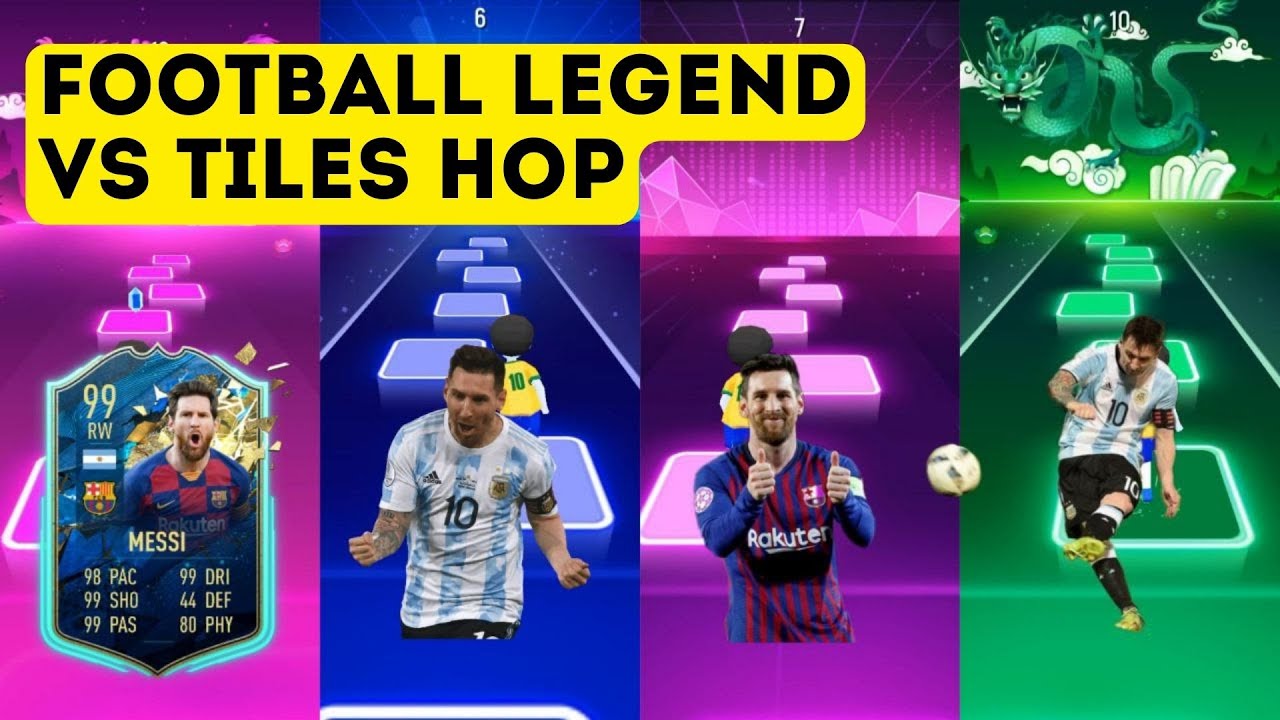 Tiles Hop Lionel Messi Football Legend YouTube