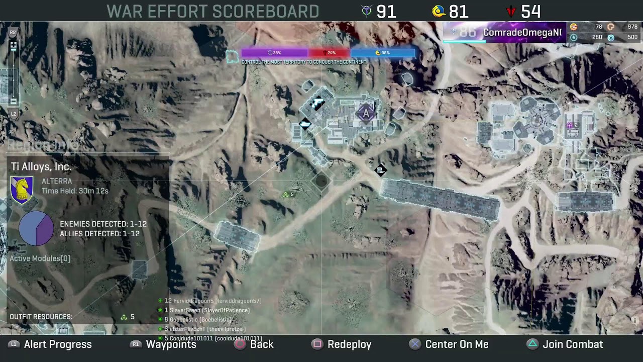 Planetside 2 27/4/2023 JGTM Saturday OP