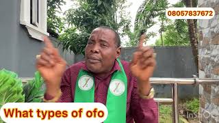 What types of ofo