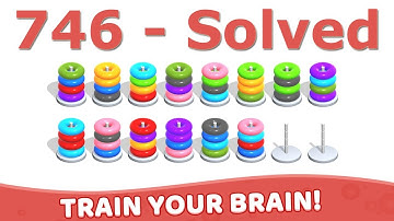 Color Hoop Stack - Level 746