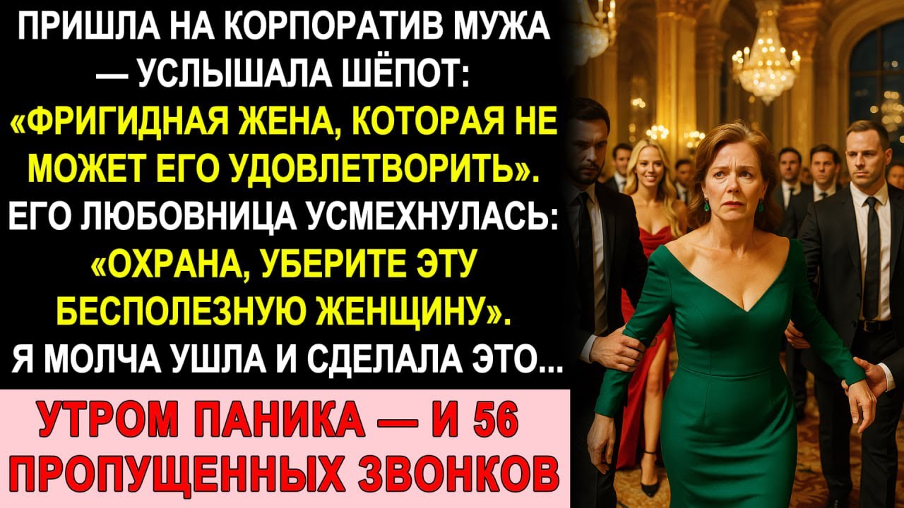 Любовница Мужа Унизила Меня На Корпоративе В Four Seasons — Я Заставила Их Пожалеть Об Этом