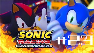 Sonic Racing: CrossWorlds #23: Shadow vs Sonic (GAMEPLAY)