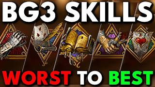 Every Baldur's Gate 3 Skill RANKED Worst to Best
