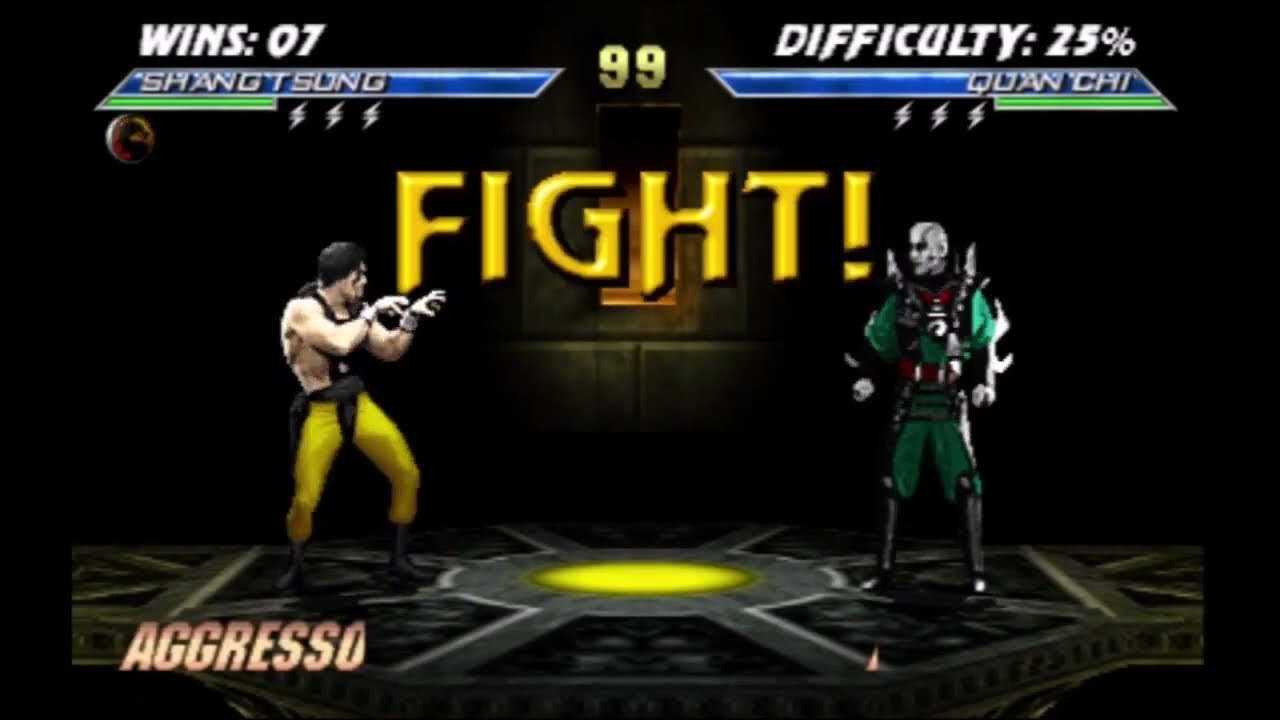 Mortal Kombat unlimited Shang Tsung Play Through