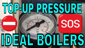 How To Top Up The Pressure On Your Ideal Logic Boiler